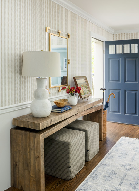 Theo and Co Design is an interior designer in Maryland who designed this foyer