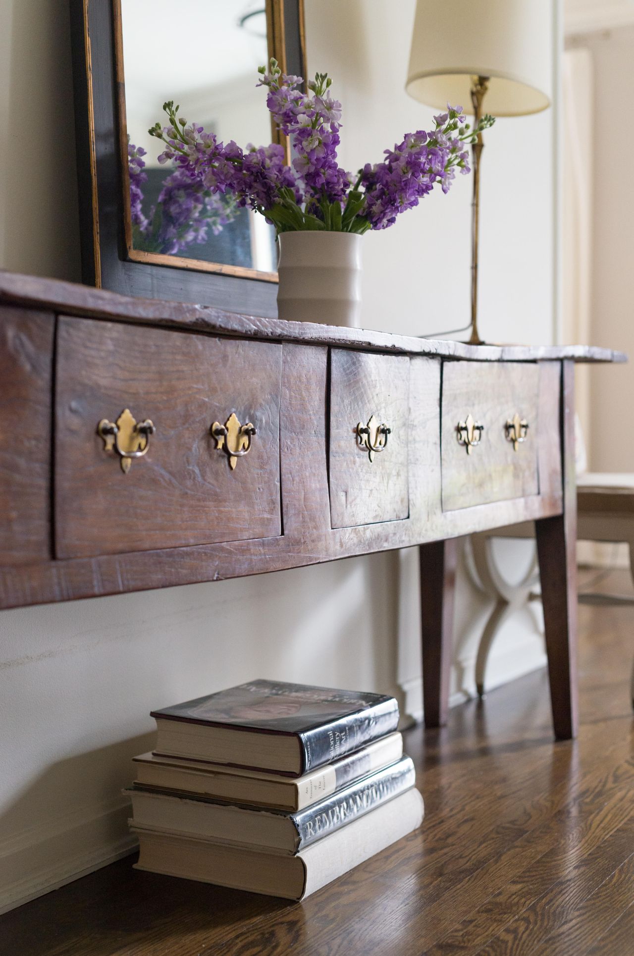 Console Table in a Washington DC Home Design
